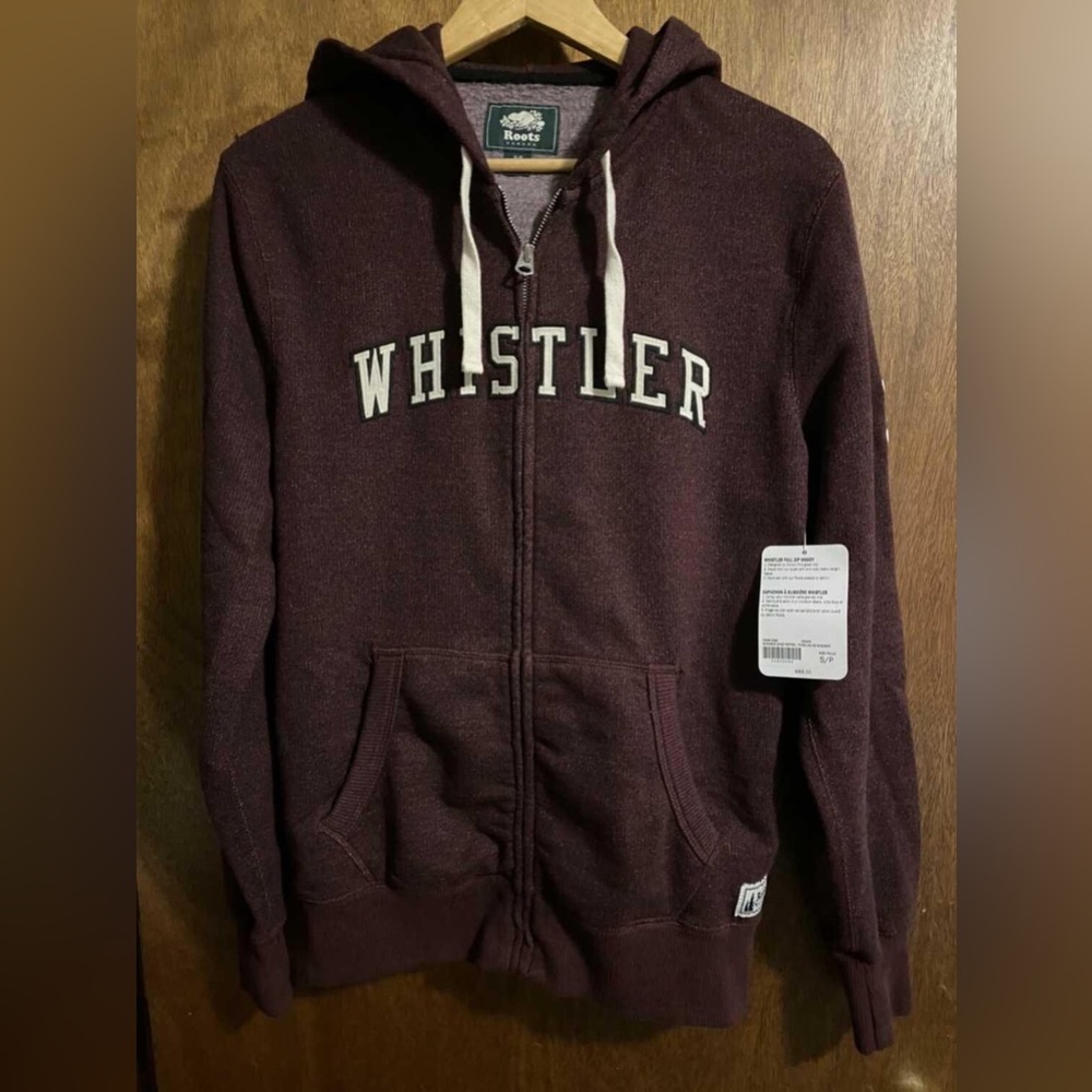 New Roots Whistler Men’s Full Zip Up Hoodie in Size Small